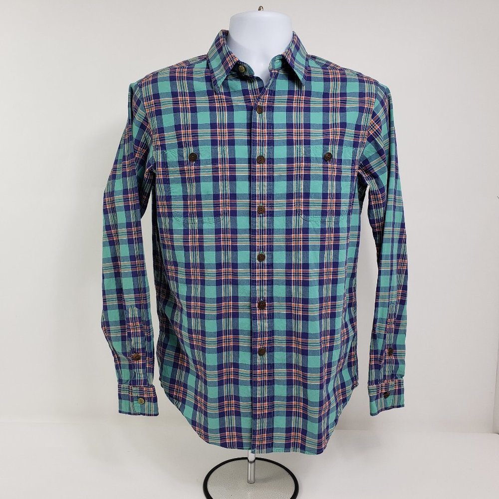 Polo Ralph Lauren Plaid Blue Button Down Shirt